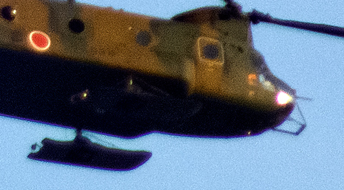 CH-47スキー装備 機首